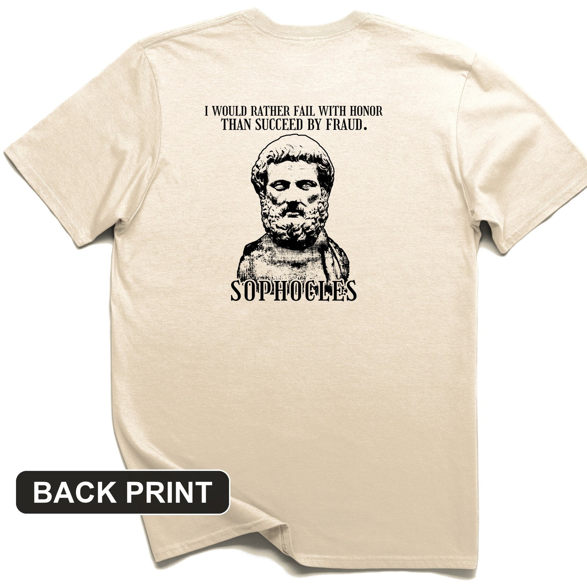 Sophocles Back Print T-Shirt