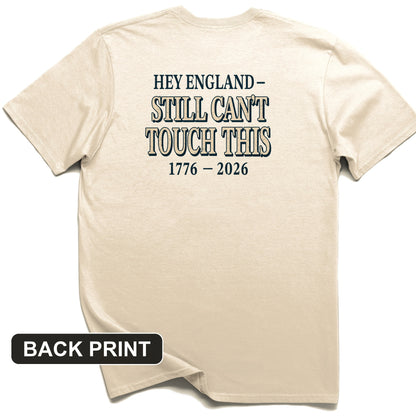 Still Can't Touch This Back Print T-Shirt