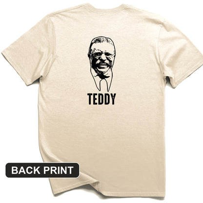 Teddy Back Print T-Shirt