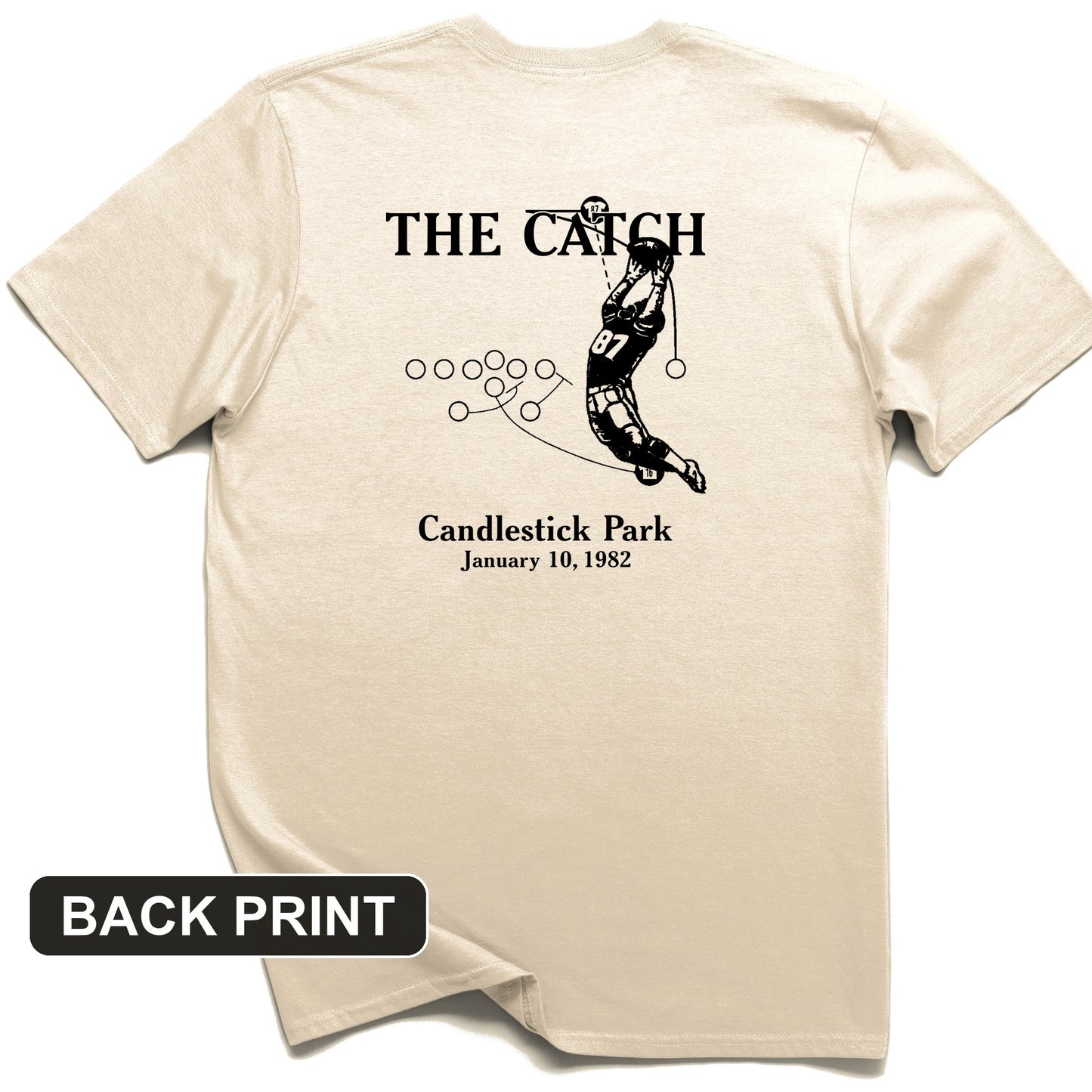 The Catch Back Print T-Shirt