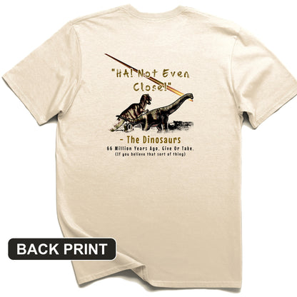 The Dinosaurs Back Print T-Shirt