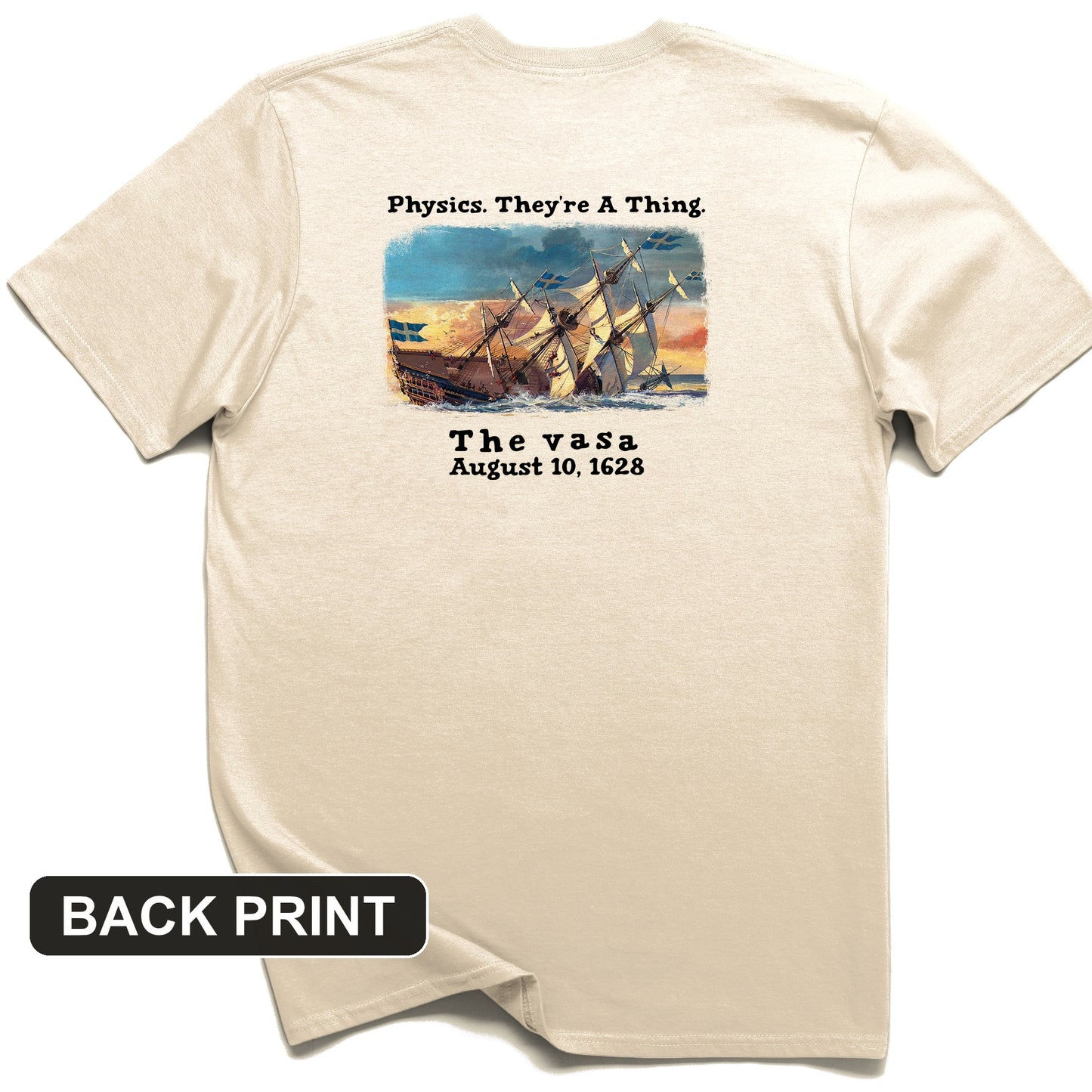 The Vasa Back Print T-Shirt