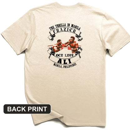 Thrilla In Manila Back Print T-Shirt