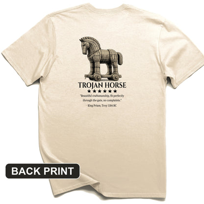 Trojan Horse Back Print T-Shirt