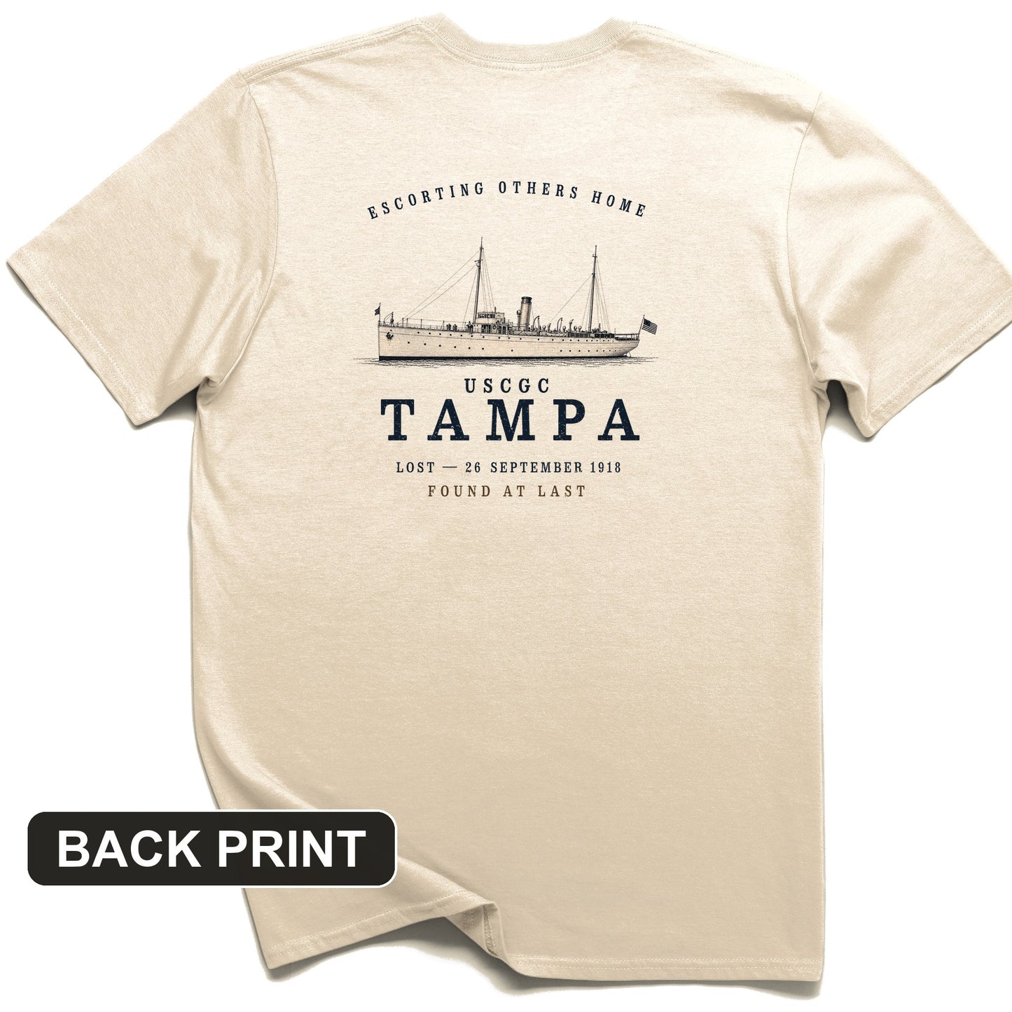 USCGC Tampa Back Print T-Shirt