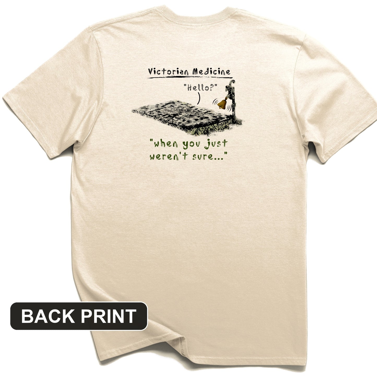 Victorian Medicine Back Print T-Shirt
