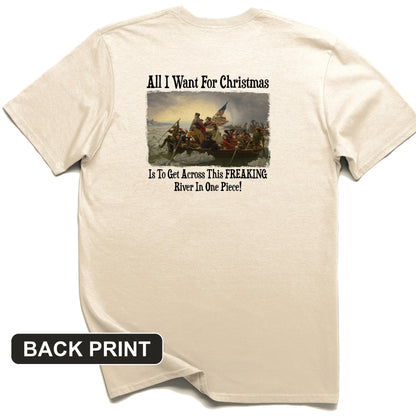 Washington All I Want Back Print T-Shirt