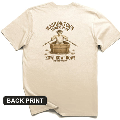 Washington Fitness Plan Back Print T-Shirt