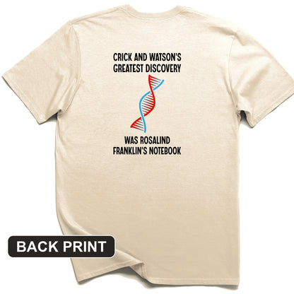 Watson and Crick Back Print T-Shirt