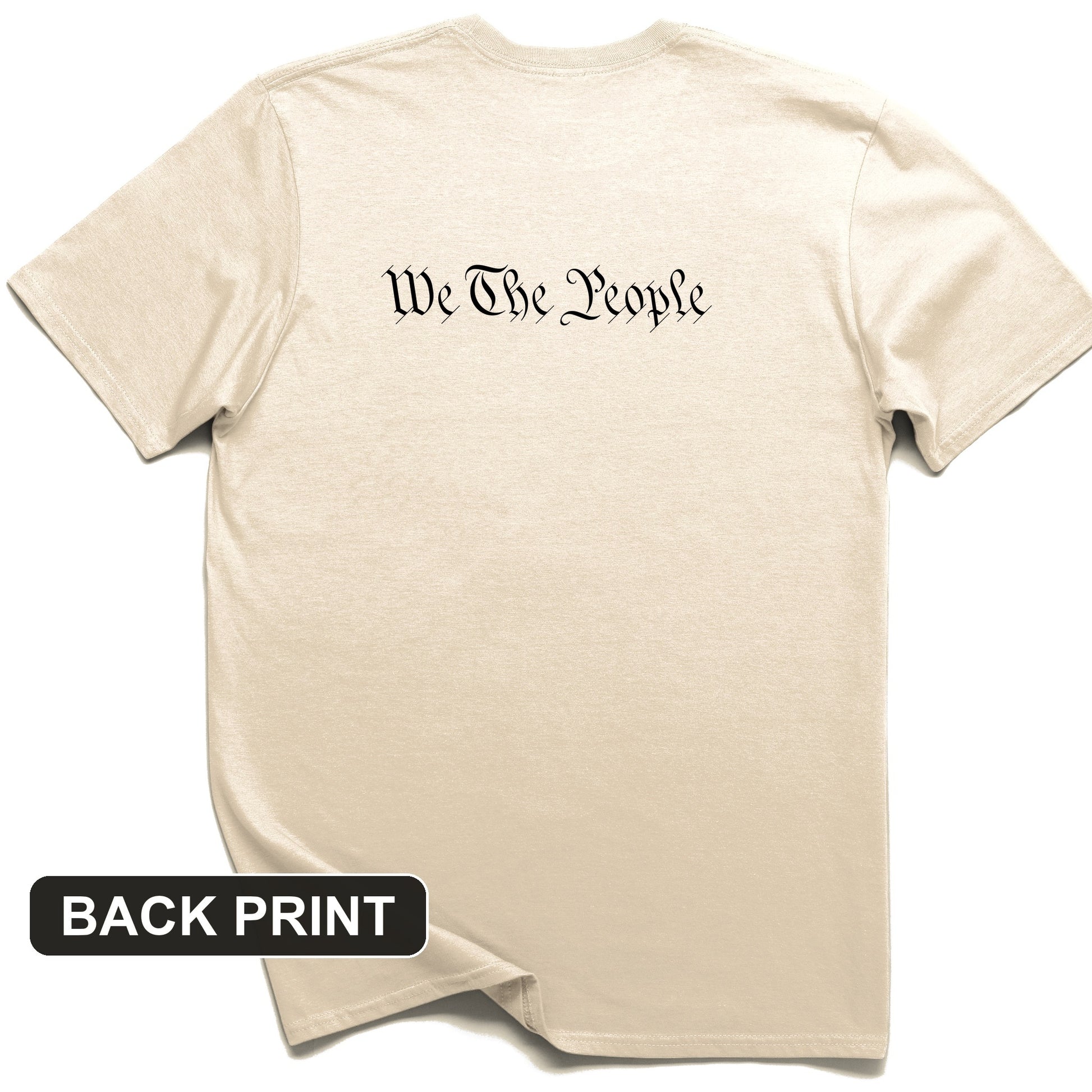 We the People Back Print T-Shirt