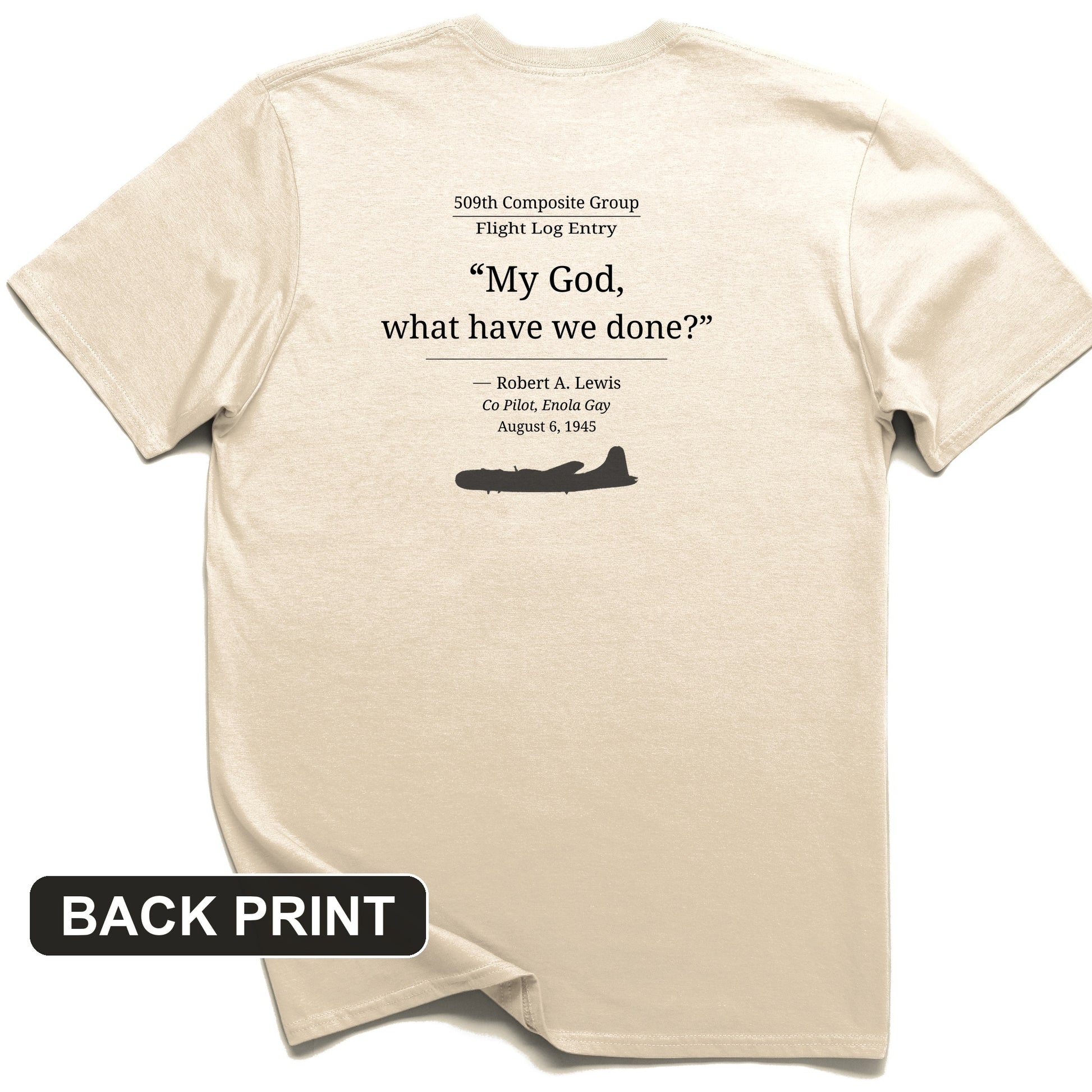 What Have We Done Back Print T-Shirt