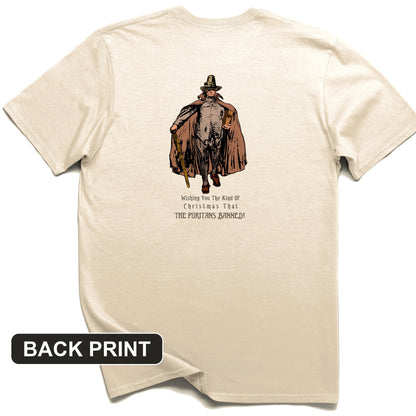 Wishing You The Christmas Back Print T-Shirt