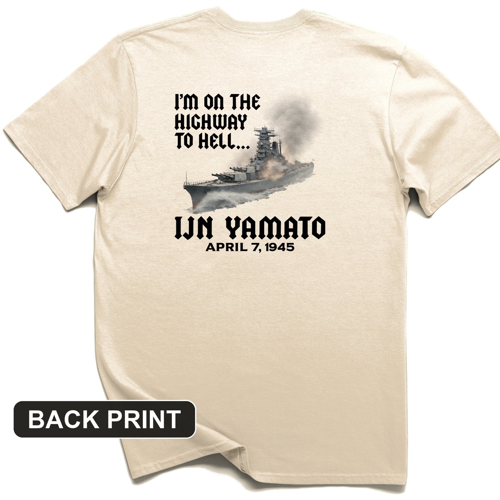 Yamato Back Print T-Shirt