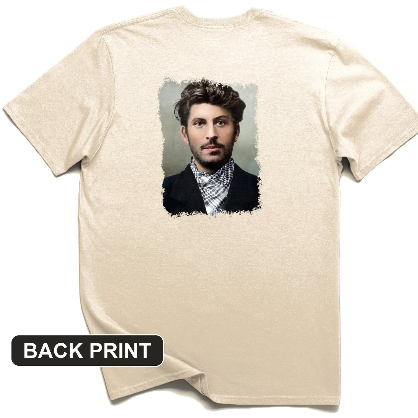 Young Stalin Back Print T-Shirt