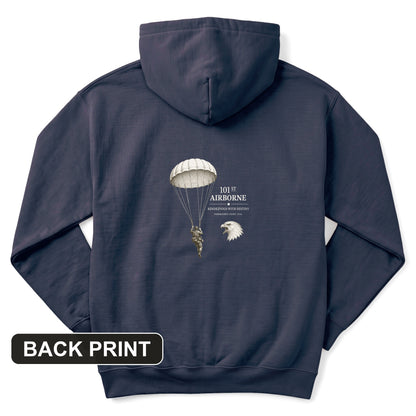 101st Airborne Back Print Hoodie