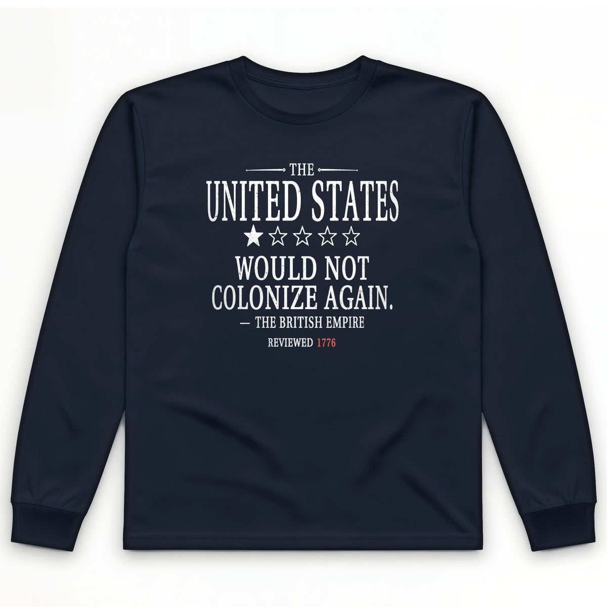 1 Star US Long Sleeve T-Shirt