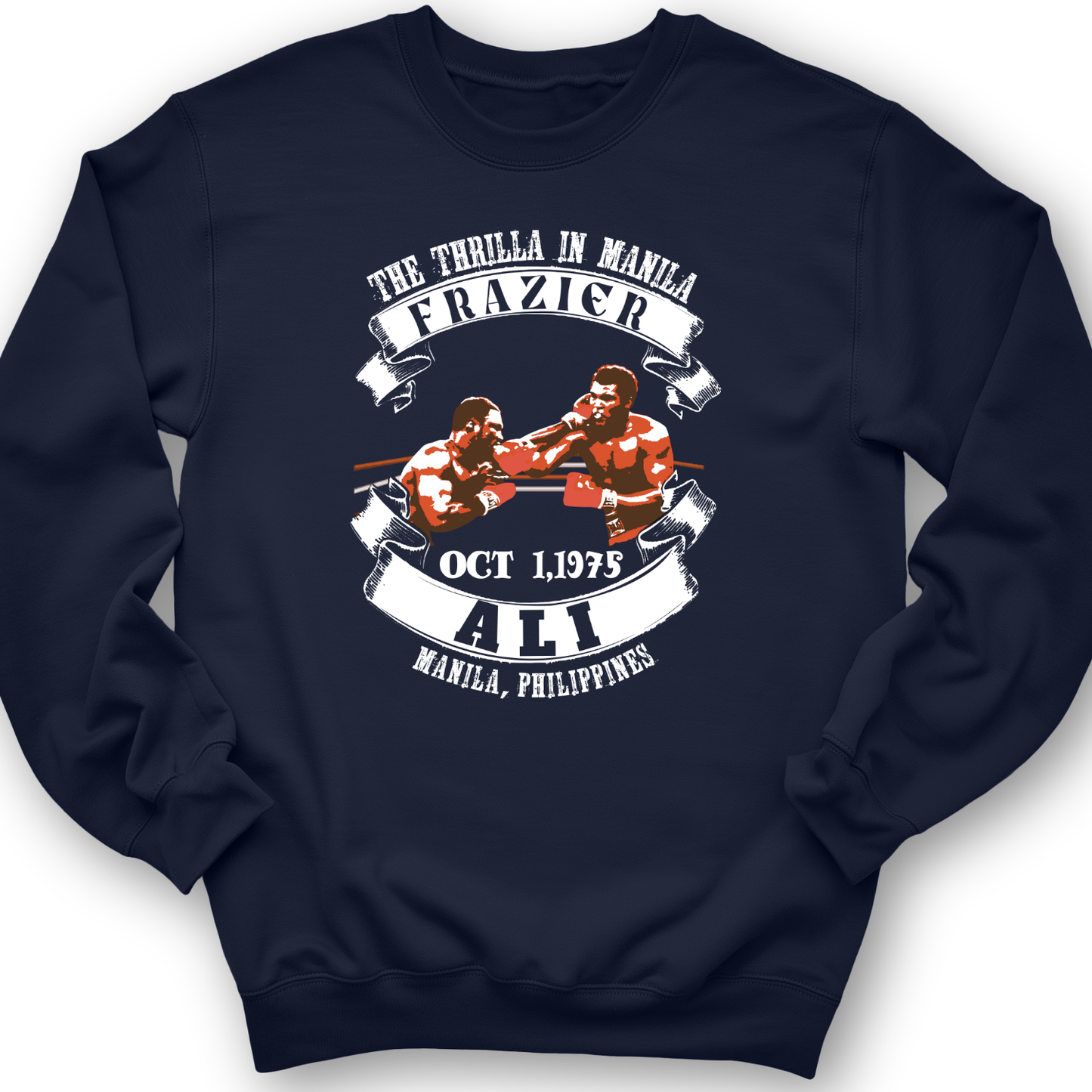 Thrilla In Manila Crewneck
