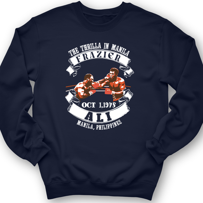 Thrilla In Manila Crewneck