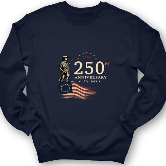 250th Anniversary Soldier Sweatshirt