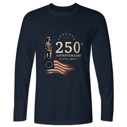 250th Anniversary Soldier Long Sleeve T-Shirt