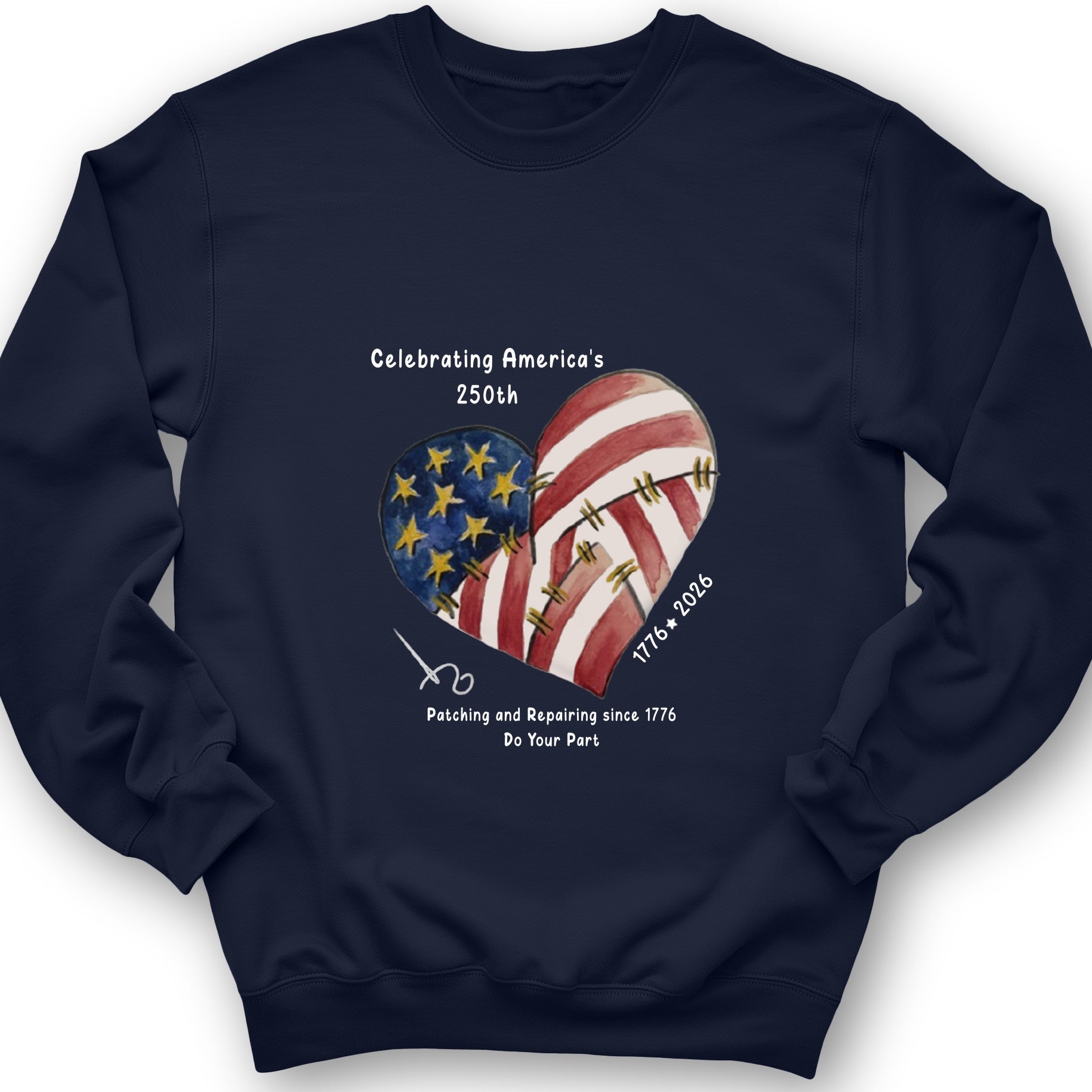 250th Heart Sweatshirt