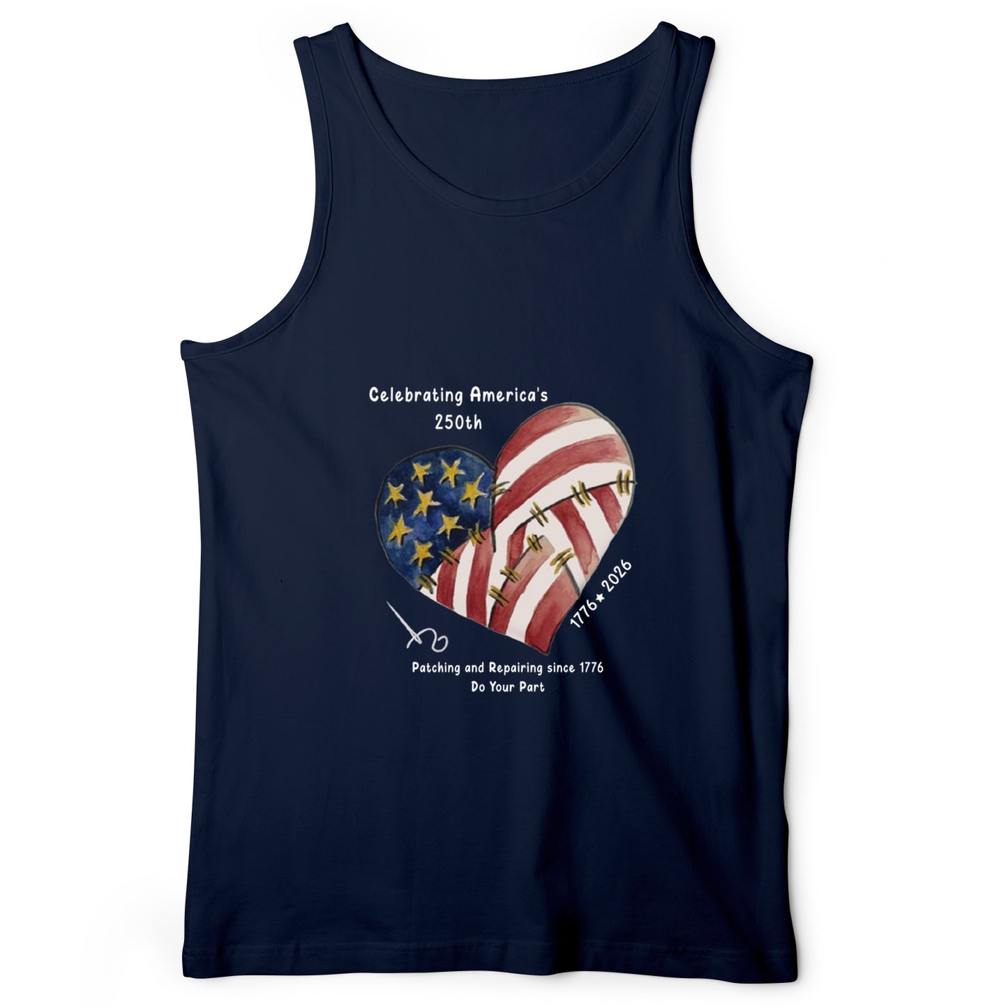 250th Heart Tank Top