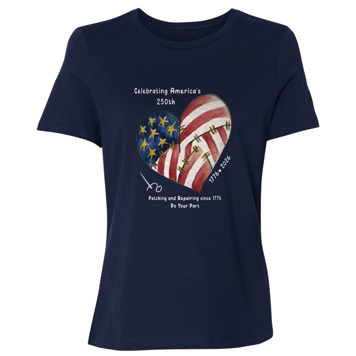 250th Heart Women's T-Shirt