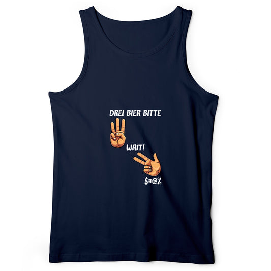 3 Beers Tank Top
