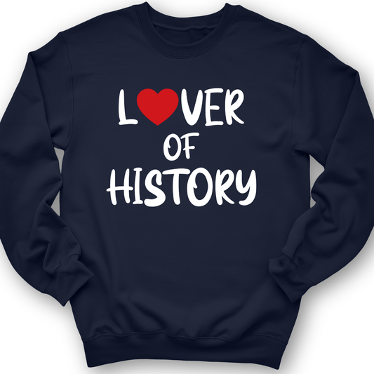 Lover Of History Crewneck