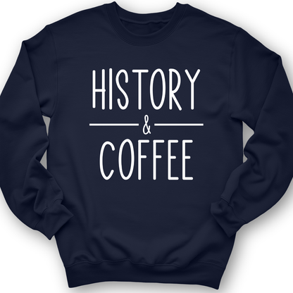 History And Coffee Crewneck
