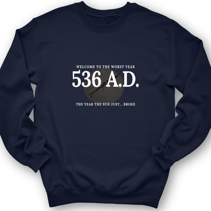 536 AD Crewneck