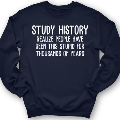 Study History Crewneck