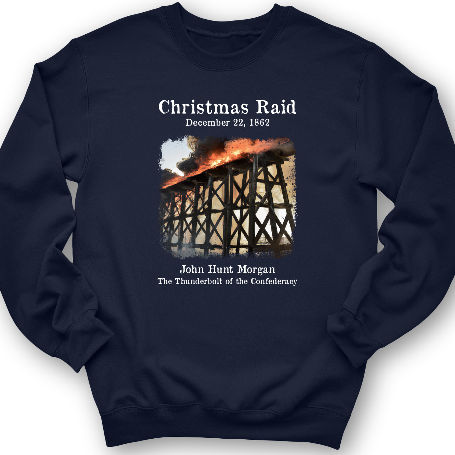 Morgan Xmas Raid Crewneck