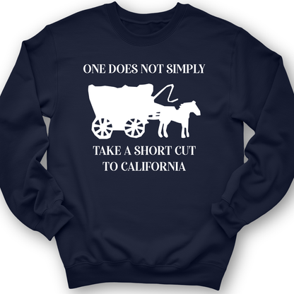 Shortcut To California Crewneck