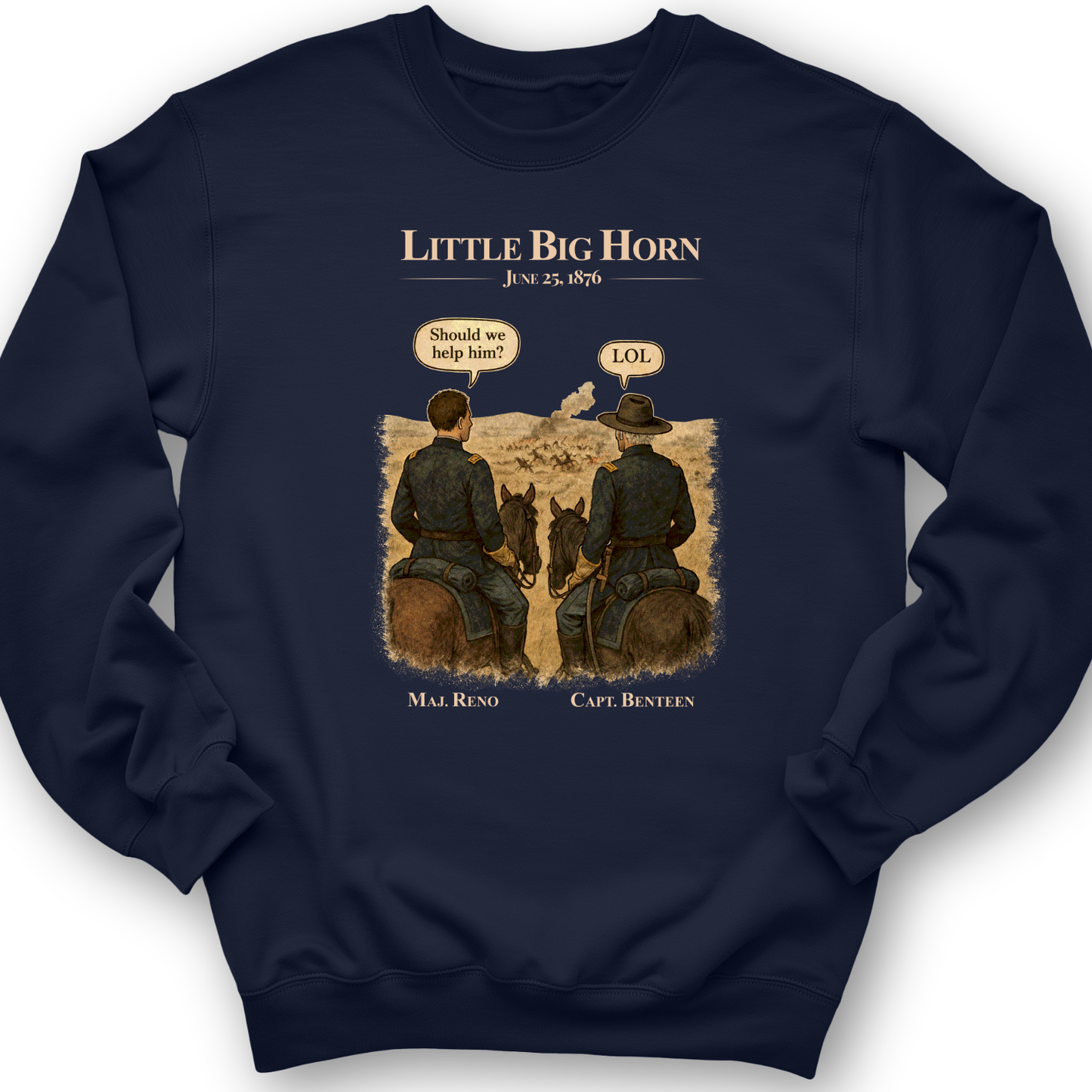 Reno and Benteen Crewneck