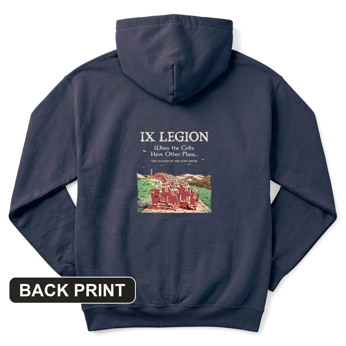 9th Legion Back Print Hoodie