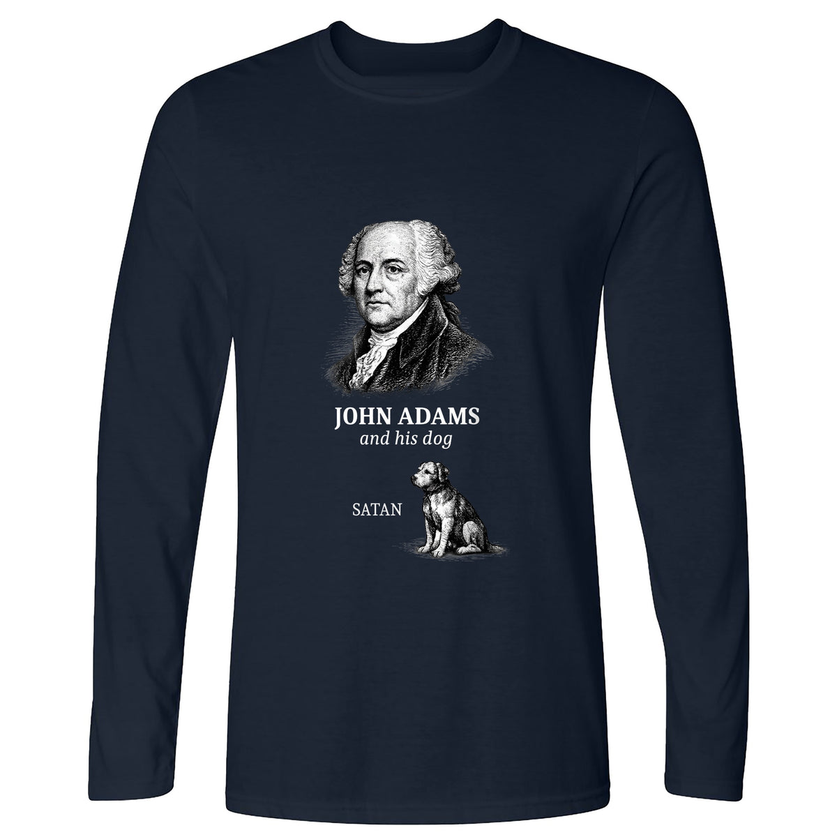 Adams and Satan Long Sleeve T-Shirt