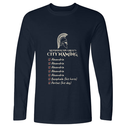 Alexander City Naming Long Sleeve T-Shirt