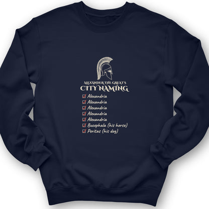 Alexander City Naming Crewneck