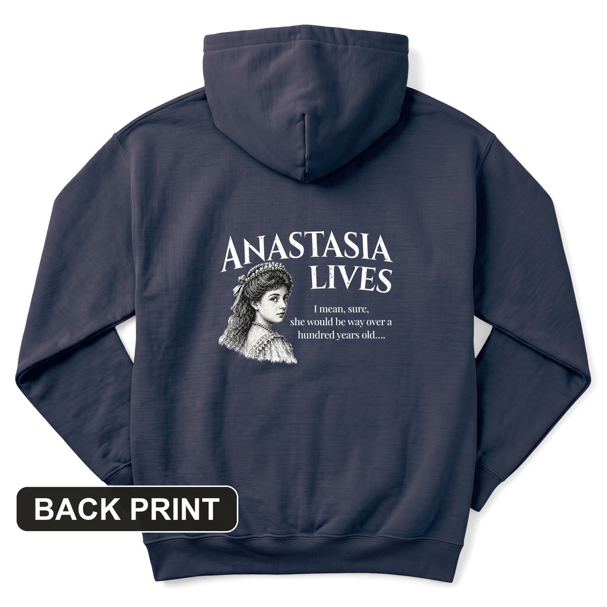Anastasia Back Print Hoodie