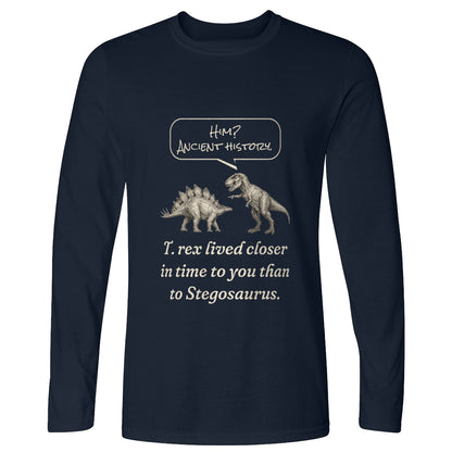 Ancient History T Rex Long Sleeve T-Shirt