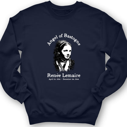 Angel of Bastogne Crewneck