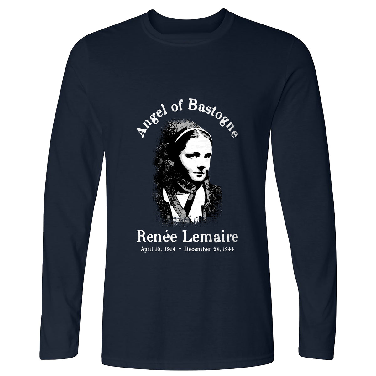 Angel of Bastogne Long Sleeve T-Shirt