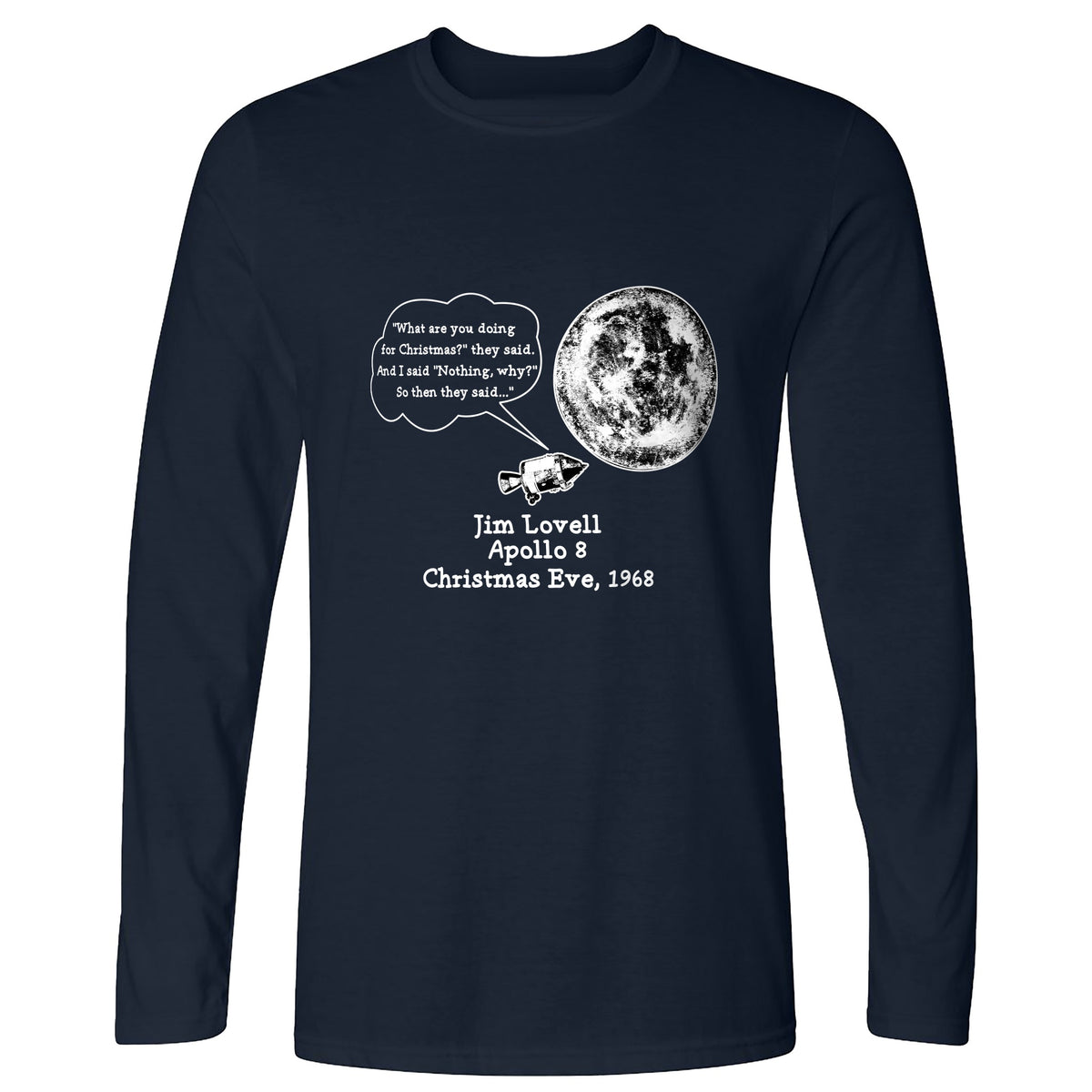 Apollo 8 Long Sleeve T-Shirt