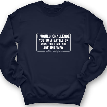 Battle of Wits Crewneck