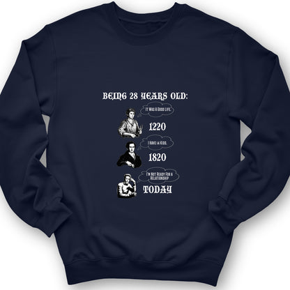 Being 28 Today Sweatshirt