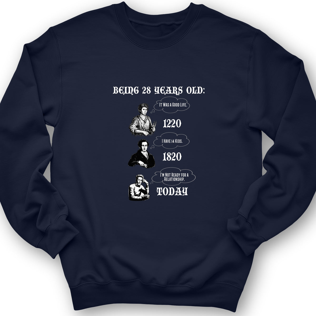 Being 28 Today Crewneck
