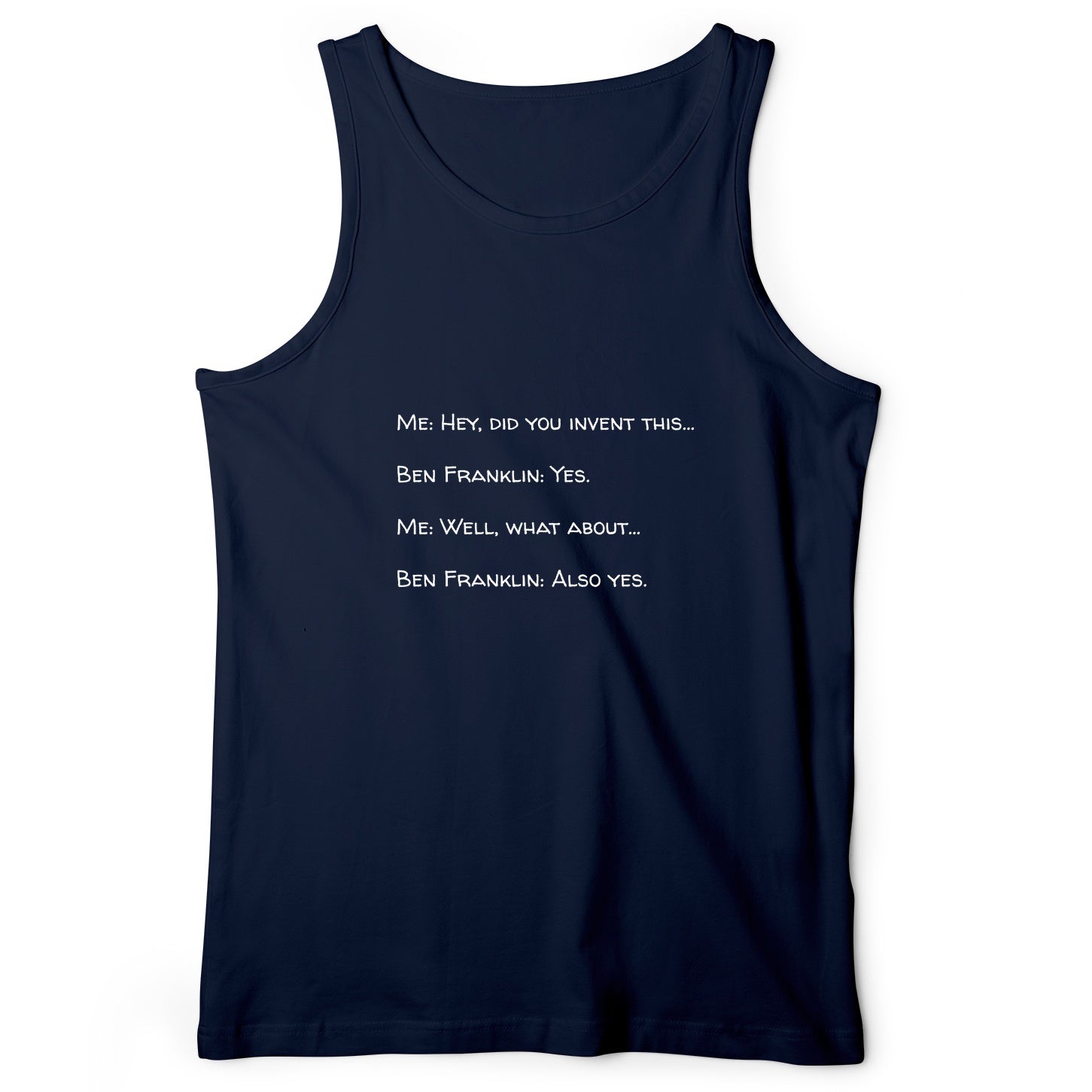 Ben Franklin Inventor Tank Top