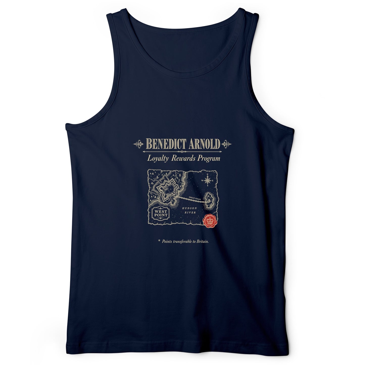 Benedict Arnold Loyalty Rewards Program Tank Top