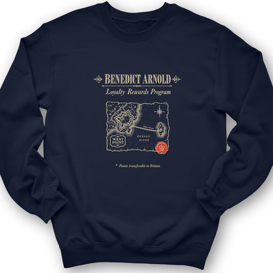 Benedict Arnold Loyalty Rewards Program Crewneck